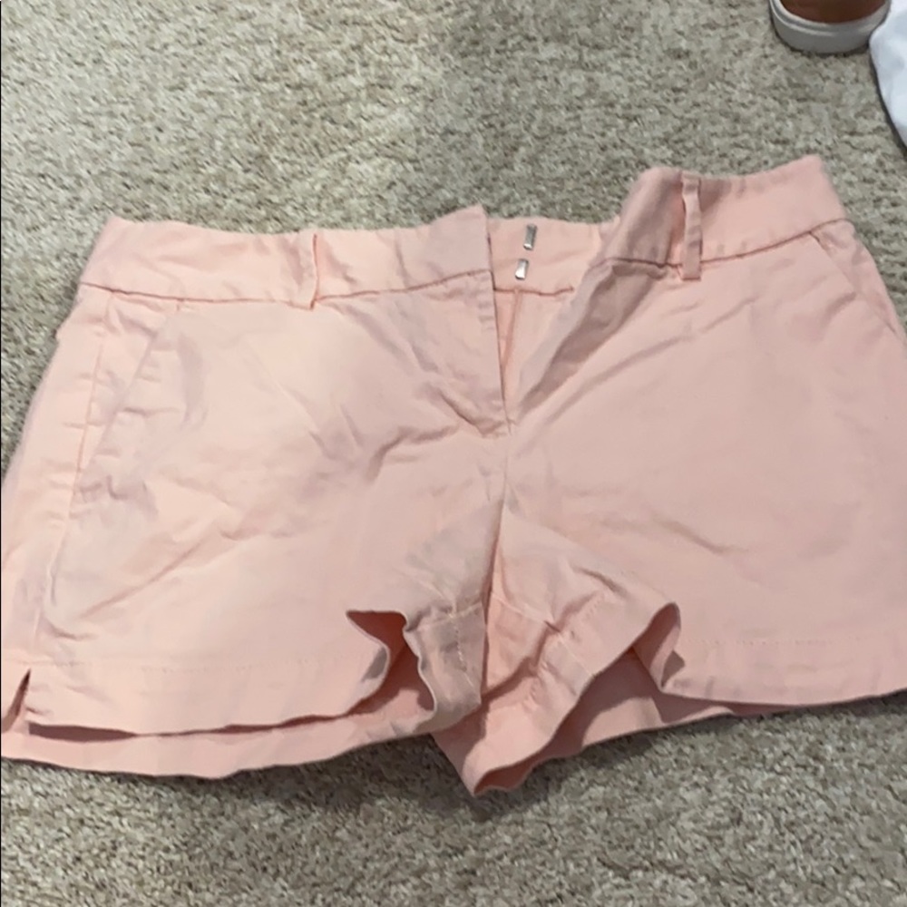 Pink loft jeans shorts